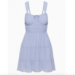 Aritzia Sunday Best Blue Iris Martine Dress
